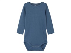 Name It vintage indigo ribbed bodysuit